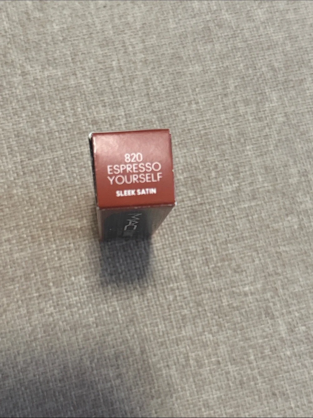 MAC Cosmetics Satin Lipstick 820 Espresso Yourself - Warm Brown